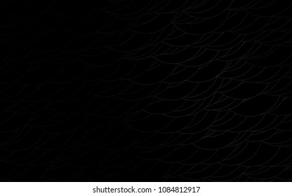 Light Silver, Gray vector  background with bubbles. Blurred decorative design in abstract style with bubbles. Completely new template for your brand book.