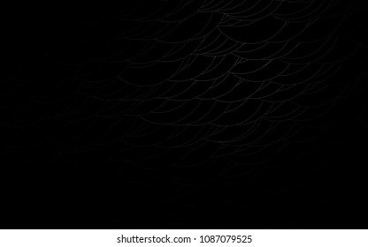 Light Silver, Gray vector  background with bubbles. Abstract illustration with colored bubbles in nature style. Pattern can be used as texture of water, rain drops.