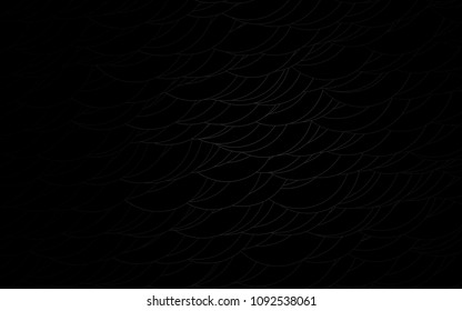 Light Silver, Gray vector  background with dots. Blurred decorative design in abstract style with bubbles. The pattern can be used for aqua ad, booklets.