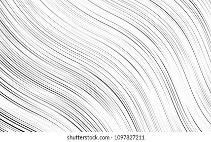 Light Silver, Gray vector background with lava shapes. A vague circumflex abstract illustration with gradient. Pattern for your business design.