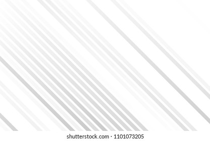 Light Silver, Gray vector background with straight lines. Shining colored illustration with narrow lines. The template can be used as a background.