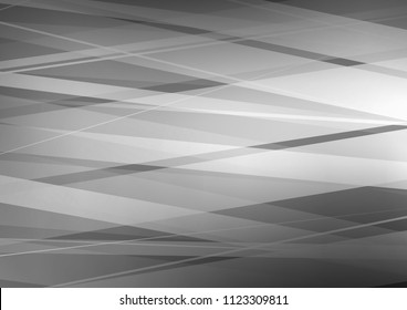 Light Silver, Gray vector background with straight lines. Decorative shining illustration with lines on abstract template. Best design for your ad, poster, banner.