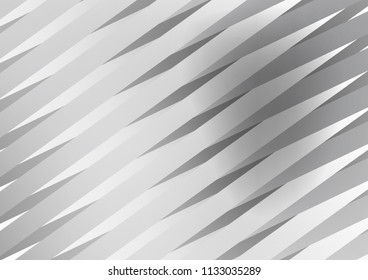 Light Silver, Gray vector background with straight lines. Shining colored illustration with narrow lines. Best design for your ad, poster, banner.