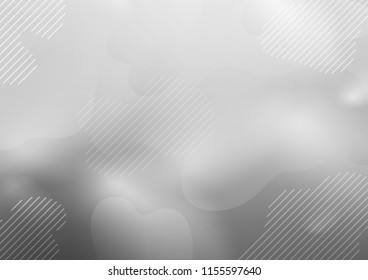Light Silver, Gray vector background with straight lines. Blurred decorative design in simple style with lines. Smart design for your business advert.