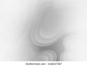 Light Silver, Gray vector background with straight lines. Glitter abstract illustration with colored sticks. The pattern can be used for websites.