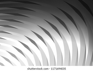 Light Silver, Gray vector background with straight lines. Modern geometrical abstract illustration with staves. The pattern can be used for websites.