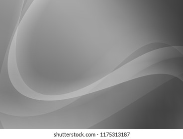 Light Silver, Gray vector background with lava shapes. A sample with blurred bubble shapes. A completely new marble design for your business.