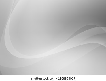 Light Silver, Gray vector background with lamp shapes. Brand new colored illustration in marble style with gradient. New composition for your brand book.
