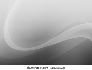 Light Silver, Gray vector background with lamp shapes. Colorful abstract illustration with gradient lines. Marble design for your web site.