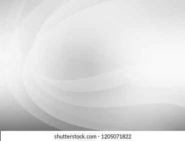 Light Silver, Gray vector background with bubble shapes. Shining crooked illustration in marble style. New composition for your brand book.
