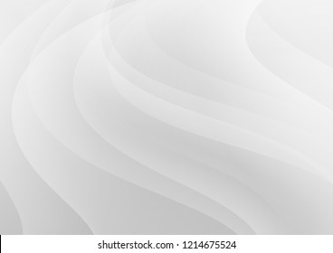 Light Silver, Gray vector background with straight lines. Lines on blurred abstract background with gradient. Best design for your ad, poster, banner.