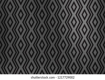 Light Silver, Gray vector background with lines, rhombuses. Shining colorful illustration with lines, rectangles. Pattern for business booklets, leaflets.