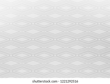Light Silver, Gray vector background with lines, rhombuses. Colorful decorative design in simple style with lines, rhombuses. Smart design for your business advert.