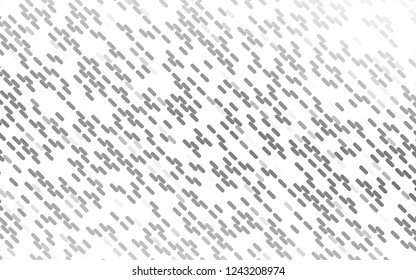 Light Silver, Gray vector background with straight lines. Blurred decorative design in simple style with lines. Backdrop for TV commercials.