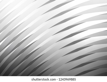 Light Silver, Gray vector background with straight lines. Shining colored illustration with narrow lines. The pattern can be used for busines ad, booklets, leaflets