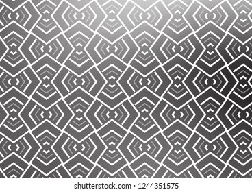 Light Silver, Gray vector background with straight lines. Blurred decorative design in simple style with lines. Backdrop for TV commercials.