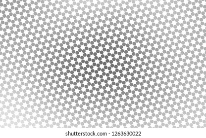 Light Silver, Gray vector background with bubbles. Blurred decorative design in abstract style with bubbles. Pattern of water, rain drops.