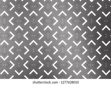 Light Silver, Gray vector background with straight lines. Shining colored illustration with narrow lines. The pattern can be used as ads, poster, banner for commercial.