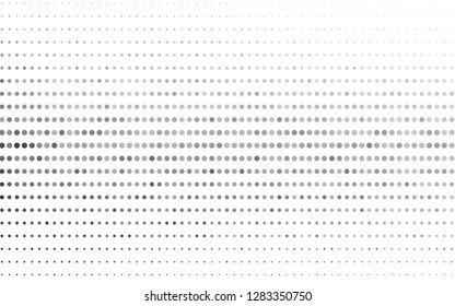 Light Silver, Gray vector background with bubbles. Illustration with set of shining colorful abstract circles. Pattern of water, rain drops.