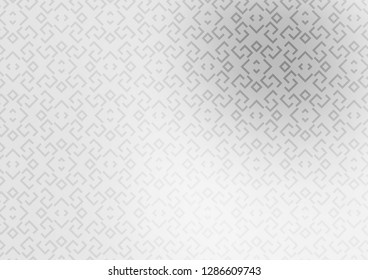 Light Silver, Gray vector background with straight lines. Shining colored illustration with narrow lines. Backdrop for TV commercials.