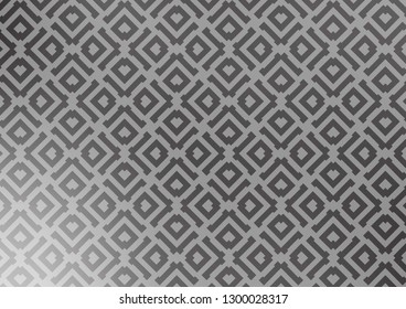 Light Silver, Gray vector background with lines, rhombuses. Colorful lines, squares on abstract background with gradient. Backdrop for TV commercials.