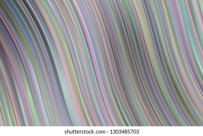 Light Silver, Gray vector background with abstract lines. Geometric illustration in marble style with gradient.  The elegant pattern for brand book.