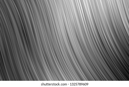 Light Silver, Gray vector background with liquid shapes. Blurred geometric sample with gradient bubbles.  A completely new marble design for your business.