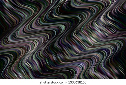 Light Silver, Gray vector background with liquid shapes. Brand new colored illustration in marble style with gradient. A completely new marble design for your business.