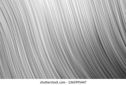 Light Silver, Gray vector background with liquid shapes. Creative illustration in halftone marble style with gradient. Marble design for your web site.