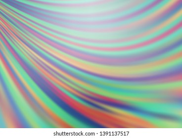 Light Silver, Gray vector background with lava shapes. Shining crooked illustration in marble style. Marble design for your web site.