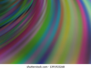 Light Silver, Gray vector background with liquid shapes. Creative illustration in halftone marble style with gradient. A new texture for your  ad, booklets, leaflets.