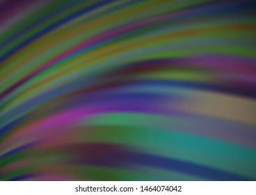 Light Silver, Gray vector background with curved circles. A sample with blurred bubble shapes. Marble design for your web site.