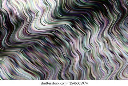 Light Silver, Gray vector background with lamp shapes. Creative illustration in halftone marble style with gradient. Marble design for your web site.