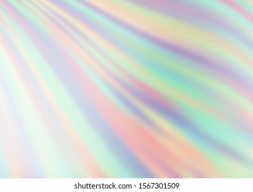 Light Silver, Gray vector background with curved circles. Creative geometric illustration in marble style with gradient. Marble style for your business design.