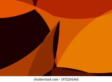 Light Silver, Gray vector background with lava shapes. Glitter abstract illustration with wry lines. A completely new template for your business design.