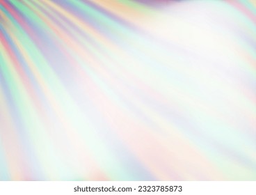 Light Silver, Gray vector background with abstract lines. Creative geometric illustration in marble style with gradient. Textured wave pattern for backgrounds.