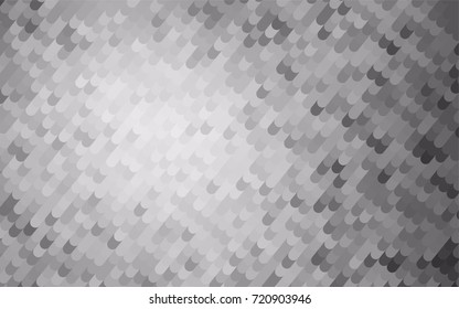 Light Silver, Gray vector bandy pattern. A completely new color illustration in a vague style. Brand-new design for your business.