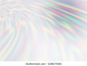 Light Silver, Gray vector blur pattern. A vague abstract illustration with gradient. The best blurred design for your business.
