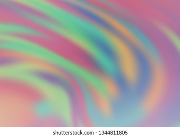 Light Silver, Gray vector blur pattern. An elegant bright illustration with gradient. Brand new style for your business design.