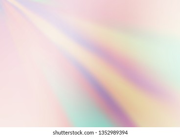Light Silver, Gray vector blur pattern. A vague abstract illustration with gradient. The template can be used for your brand book.