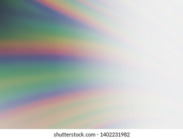 Light Silver, Gray vector blur pattern. A completely new color illustration in a bokeh style. Brand new style for your business design.