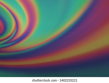 Light Silver, Gray vector blur pattern. Colorful illustration in blurry style with gradient. Brand new design for your business.