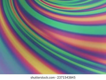 Light Silver, Gray vector blur pattern. Colorful abstract illustration with gradient. The elegant pattern for brand book.