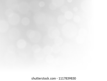 Light Silver, Gray vector blurred and colored template. A completely new color illustration in a bokeh style. The best blurred design for your business.