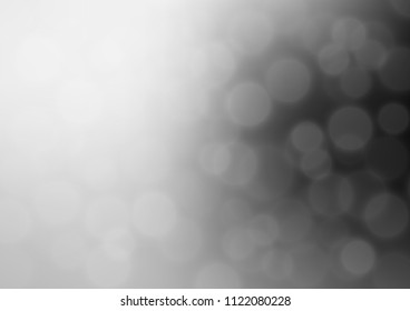 Light Silver, Gray vector blurred background. Creative illustration in halftone style with gradient. The template can be used for your brand book.