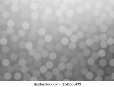 Light Silver, Gray vector blurred bright template. Modern geometrical abstract illustration with gradient. The blurred design can be used for your web site.