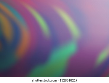 Light Silver, Gray vector blurred and colored template. Creative illustration in halftone style with gradient. The elegant pattern for brand book.