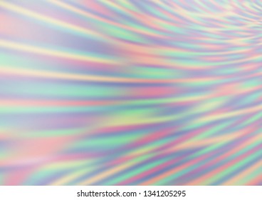 Light Silver, Gray vector blurred shine abstract template. Colorful illustration in abstract style with gradient. The blurred design can be used for your web site.