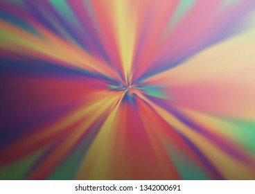 Light Silver, Gray vector blurred background. Creative illustration in halftone style with gradient. The template can be used for your brand book.