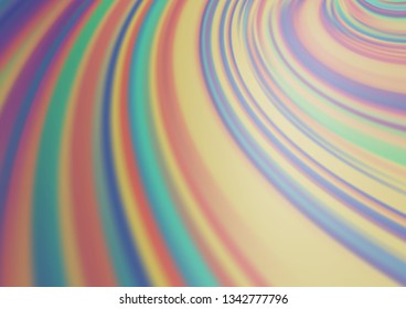 Light Silver, Gray vector blurred bright template. Colorful illustration in abstract style with gradient. The blurred design can be used for your web site.